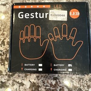 Gesture LED Hand Sensor Light - Black